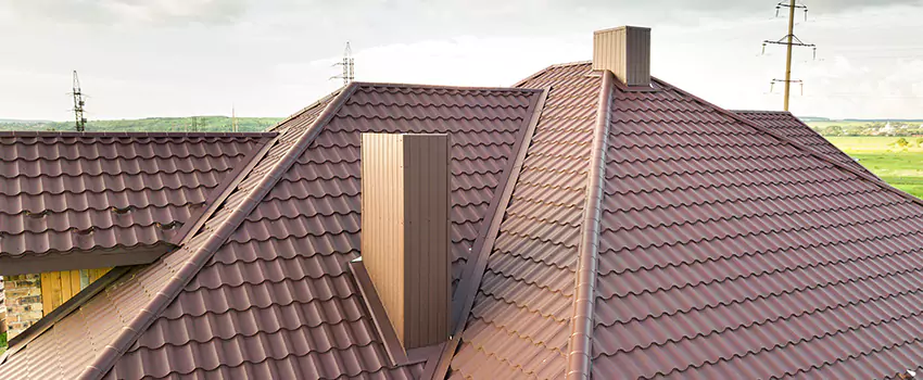 Residential Chimney Flashing Restoration in Westbrook, ME