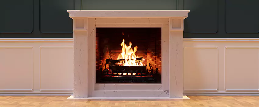 Open Flame Wood-Burning Fireplace Installation Services in Westbrook, Maine