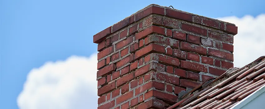 Chimney Concrete Bricks Rotten Repair Services in Westbrook, Maine