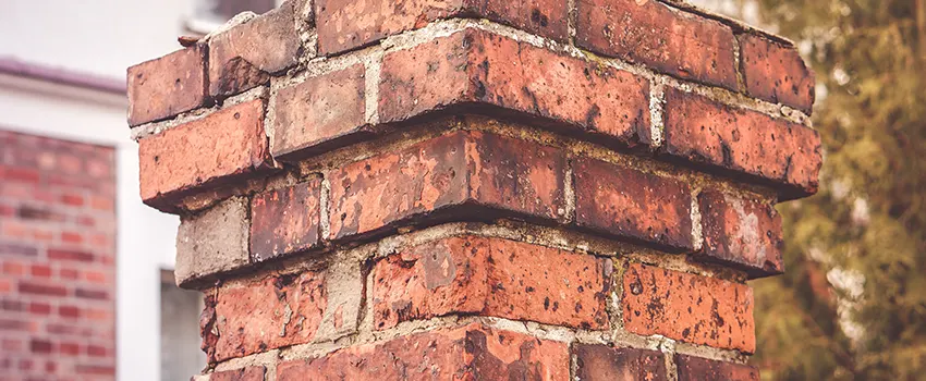 Cracked Chimney Bricks Repair Cost in Westbrook, Maine