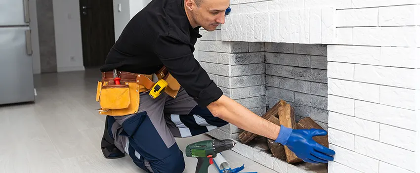 Fireplace Damaged Damper Frame Repair Services in Westbrook, Maine