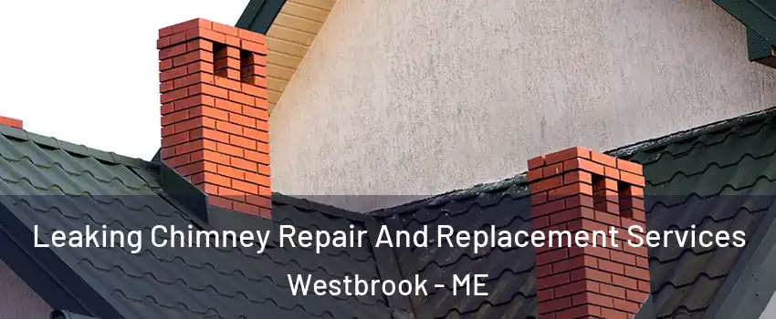 Leaking Chimney Repair And Replacement Services Westbrook - ME